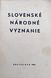 Slovenské národné vyznanie