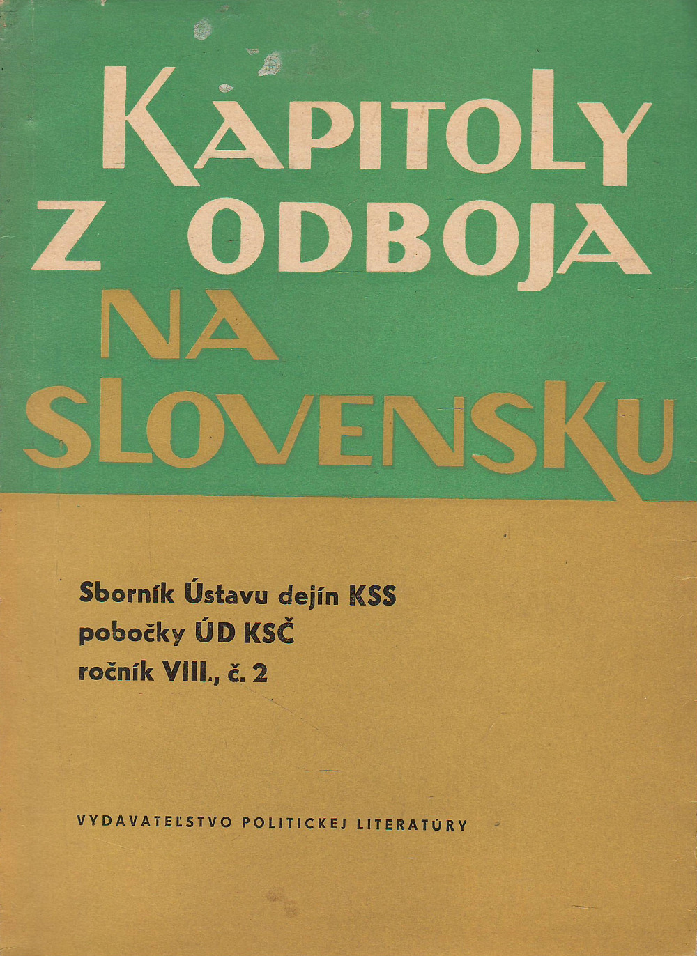 Kapitoly z odboja na Slovensku