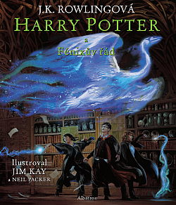Harry Potter a Fénixův řád (ilustrované vydání) obálka knihy
