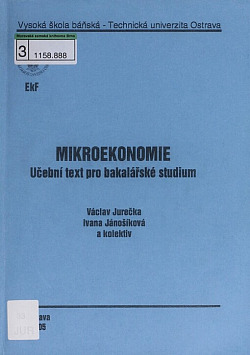 Mikroekonomie: Učební text pro bakalářské studium
