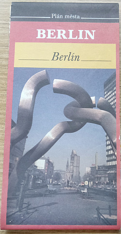 Berlín - plán města