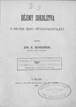 Dějiny Sokolstva v prvém jeho pětadvacetiletí