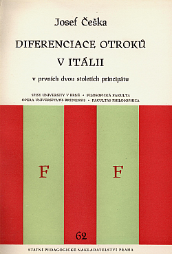 Diferenciace otroků v Itálii v prvních dvou stoletích principátu