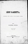 Léon Gambetta: Obraz života i povahy jeho