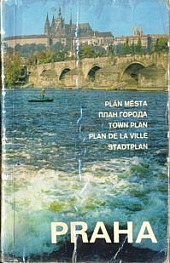 Praha -  plán města  1982