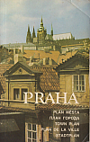 Praha - plán města 1989