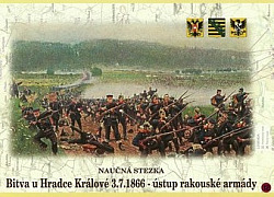 Naučná stezka Bitva u Hradce Králové 3. 7. 1866 - ústup rakouské armády