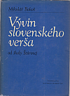 Vývin slovenského verša od školy Štúrovej