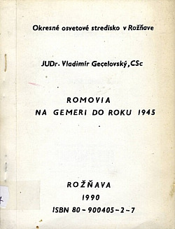 Rómovia na Gemeri do roku 1945