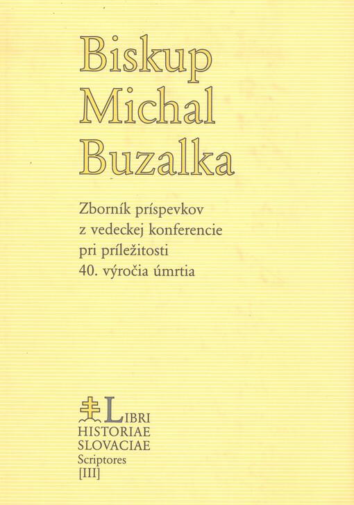 Biskup Michal Buzalka