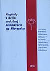 Kapitoly z dejín sociálnej demokracie na Slovensku