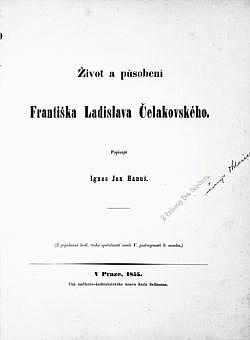 Život a působení Františka Ladislava Čelakovského