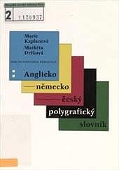 Anglicko-německo-český polygrafický slovník