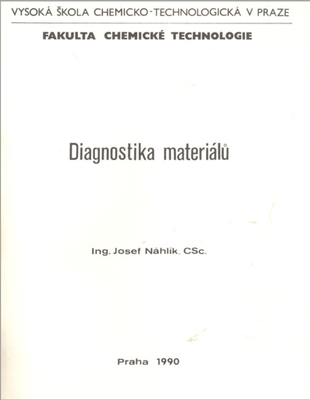 Diagnostika materiálů