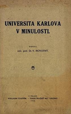 Universita Karlova v minulosti