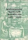 Bibliografie knižních komenian 1945-1990