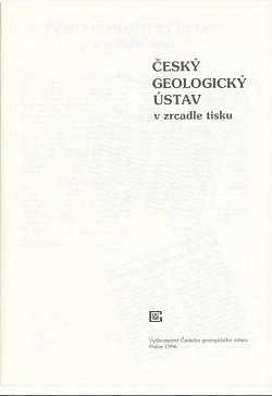 Český geologický ústav v zrcadle tisku