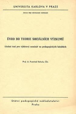 Úvod do teorie sociálních výzkumů