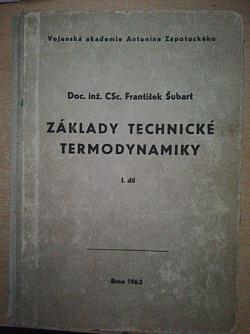 Základy technické termodynamiky I. díl