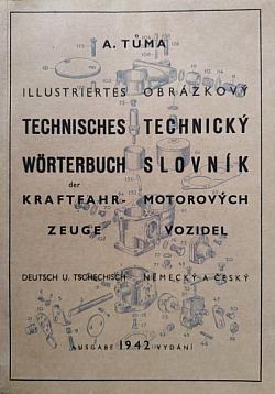 Obrázkový technický slovník motorových vozidel : německý a český