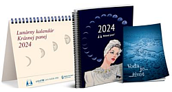 Lunárny kalendár Krásnej panej s publikáciou 2024