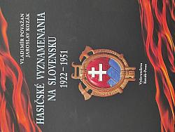 Hasičské vyznamenania na Slovensku 1922-1951
