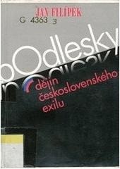 Odlesky dějin československého exilu obálka knihy