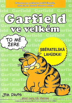 Garfield ve velkém obálka knihy