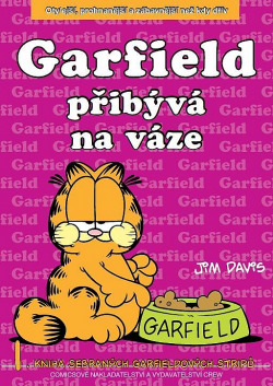 Garfield přibývá na váze obálka knihy