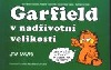 Garfield v nadživotní velikosti obálka knihy