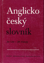 Anglicko český slovník obálka knihy