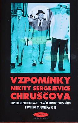 Vzpomínky Nikity Sergejeviče Chruščova obálka knihy