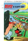 Asterix a zlatý srp obálka knihy