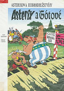 Asterix a Gótové obálka knihy