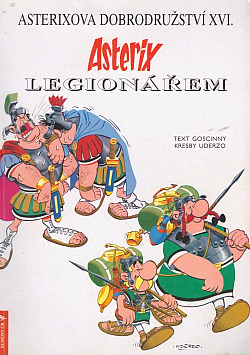 Asterix legionářem obálka knihy