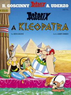 Asterix a Kleopatra obálka knihy