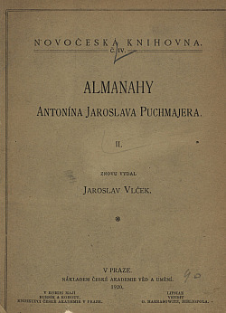 Almanahy Antonína Jaroslava Puchmajera II