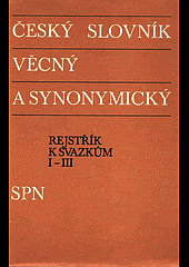 Český slovník věcný a synonymický 4
