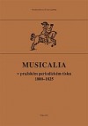 Musicalia v pražském periodickém tisku 1800–1825