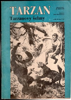 Tarzanovy šelmy obálka knihy