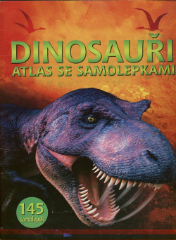 Dinosauři, atlas se samolepkami