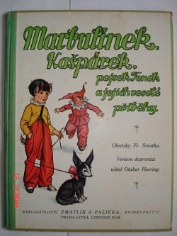 Marbulínek, Kašpárek, pejsek Fenek a jejich veselé příběhy obálka knihy