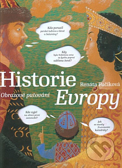 Historie Evropy - Obrazové putování obálka knihy