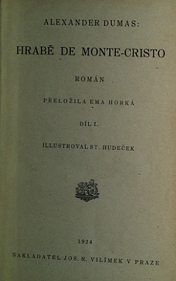 Hrabě de Monte Cristo - Díl I (šestisvazkové vydání)