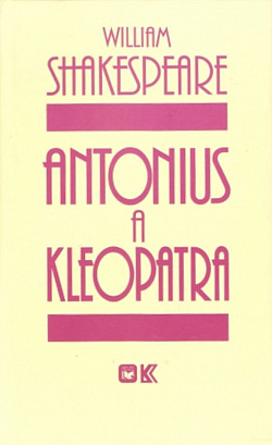 Antonius a Kleopatra obálka knihy